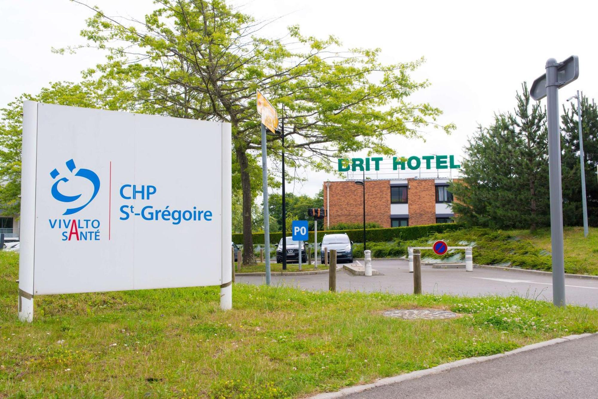 Brit Hotel Rennes St Grégoire – Le Villeneuve Saint-Grégoire Exterior foto